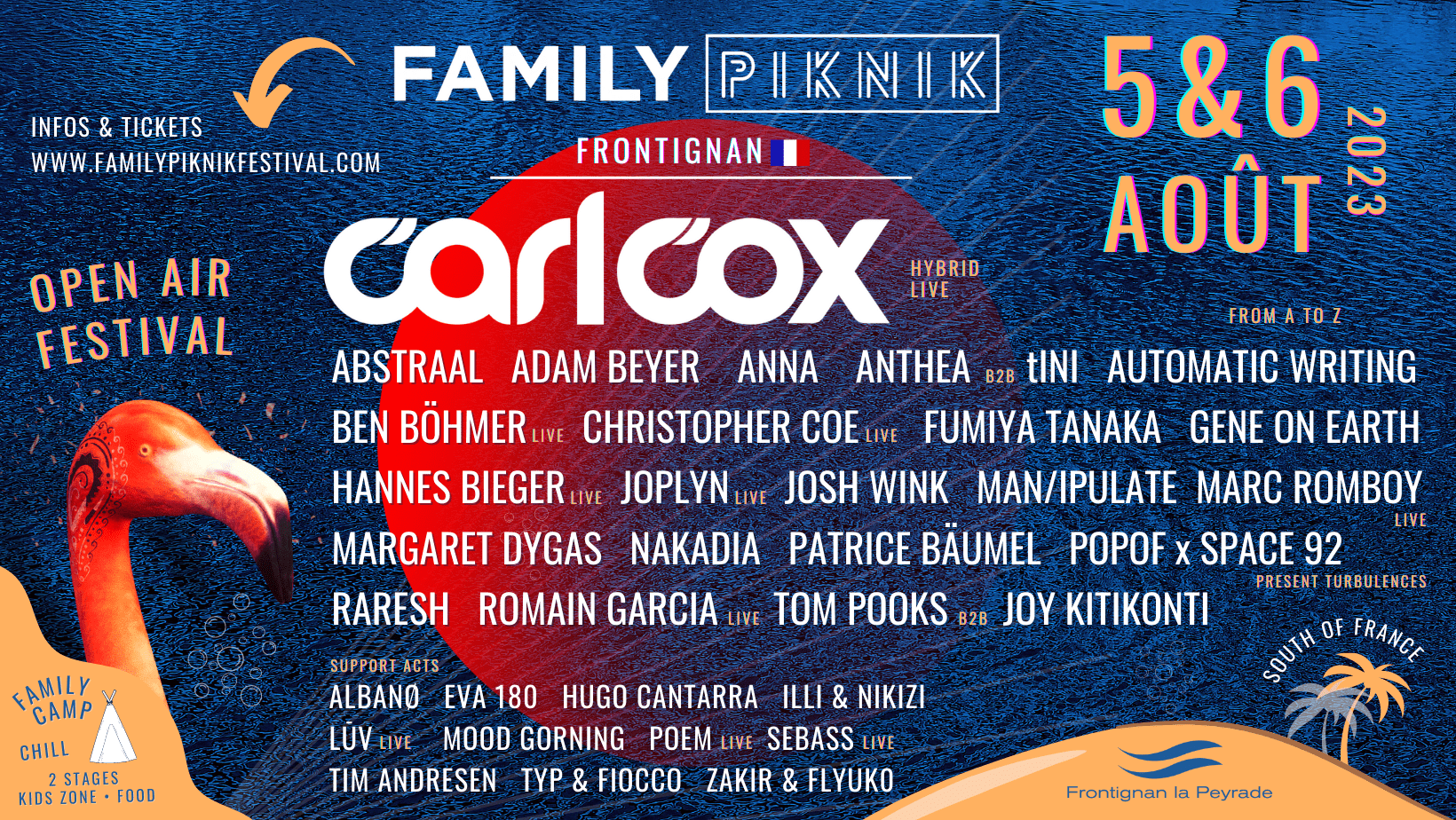 Le festival Family Piknik débarque les 5 et 6 août à Frontignan